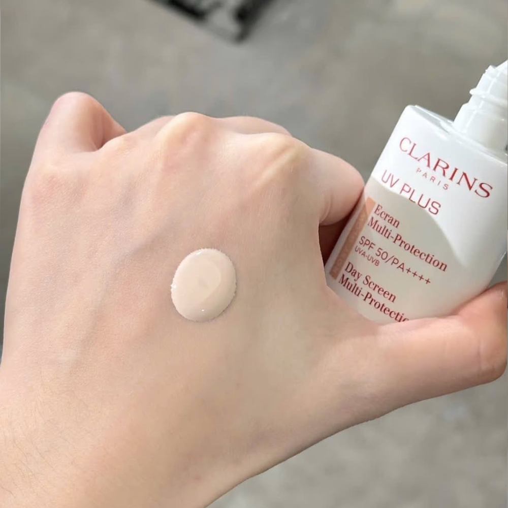 Clarins UV Plus Anti-Pollution Ecran Multi-Protection SPF 50/PA++++ 10ml #rosy glow ,Clarins UV Plus Anti-Pollution Ecran Multi-Protection SPF ราคา , Clarins UV Plus Anti-Pollution Ecran Multi-Protection SPF รีวิว 